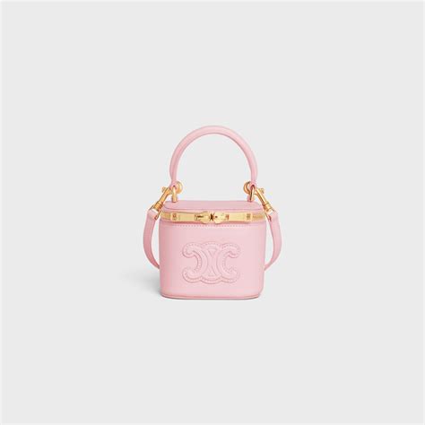 celine triomphe vanity bag|celine triomphe vanity case.